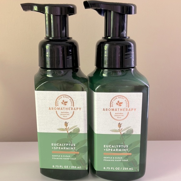 Bath & Body Works Bath & Body 2 Pack Eucalyptus Spearmint Gentle